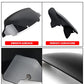 Amazicha 7" Smoke Wave Windshield Windscreen Compatible for 2014-2023 Harley Davidson Touring Street Glide/Electra Glide/Ultra Limited/Tri Glide FLHT FLHX FLHXS FLHTK (Tint)