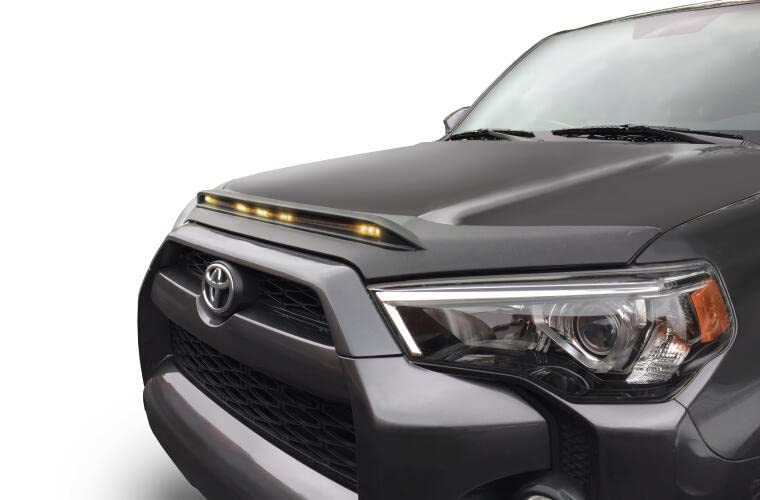 Auto Ventshade [AVS] Protector de capó Bugflector | 2010 - 2023 Toyota 4Runner, perfil alto, humo