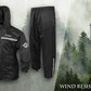 Traje de lluvia para hombre y mujer, chaqueta y pantalón, diseño reflectante e impermeable