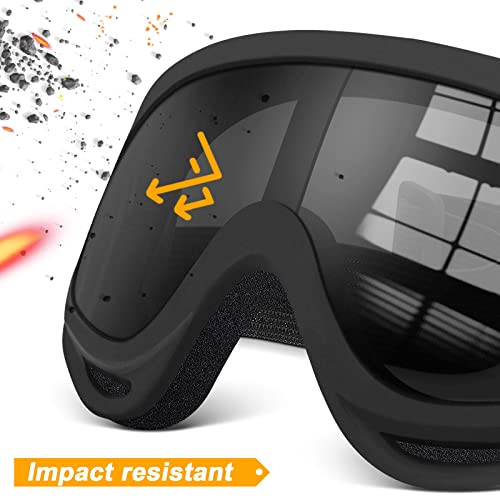 2 pares de gafas de moto compatible con cascocasco