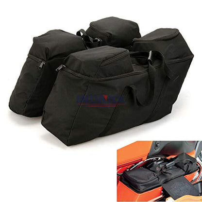 Bolsa de alforja dura para bolsa de sillín de calle, forro de bolsa de sillín Harley Touring Road Glide Electra Glide Road King 1993-2023