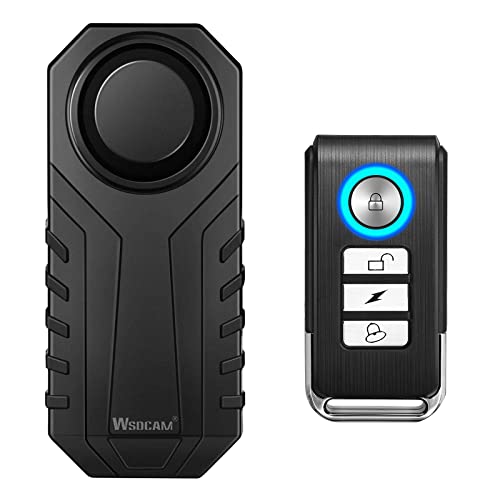 Alarma para Motocicletas de 113 dB, sensor de movimiento de vibración inalámbrica, impermeable, alarma de motocicleta con control remoto
