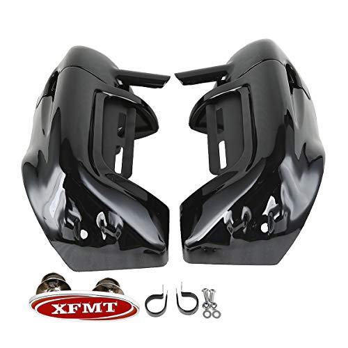 Carenadura inferior ventilada para las piernas tipo guantera, modelos FLT, FLHT, FLHTCU, FLHRC, Road King, Street Glide, Electra Glide, Ultra-Classic, Road Glide