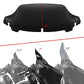 Amazicha 7" Smoke Wave Windshield Windscreen Compatible for 2014-2023 Harley Davidson Touring Street Glide/Electra Glide/Ultra Limited/Tri Glide FLHT FLHX FLHXS FLHTK (Tint)