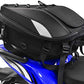 Bolsa de asiento para motocicleta, doble uso, impermeable, bolsa de almacenamiento, bolsa para guardar el casco