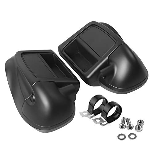 Carenadura inferior ventilada para las piernas tipo guantera, modelos FLT, FLHT, FLHTCU, FLHRC, Road King, Street Glide, Electra Glide, Ultra-Classic, Road Glide