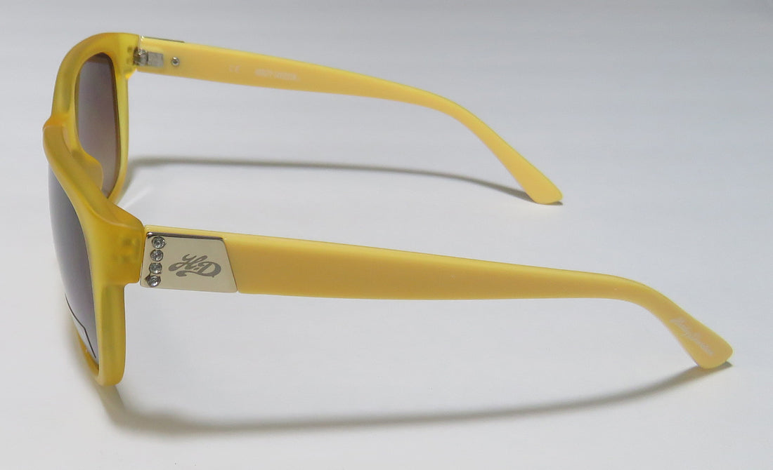 Harley-Davidson Women's Stone Embellished Sunglasses, Yellow Gold Frames, Harley Davidson