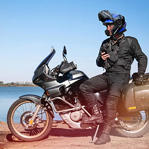 Casco modular y abatible de motocicleta, de cara completa con certificación DOT y visera doble