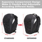 Bolsa de asiento para motocicleta, doble uso, impermeable, bolsa de almacenamiento, bolsa para guardar el casco