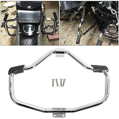 Mustache Engine Guard Highway Crash Bar compatible con Harley Sportster Iron 883 883N XL1200 XL883 2004-2023