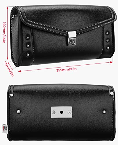 Bolsa para parabrisas con tachuelas para Road King 1995-2019 2020 2021 2022 Softail
