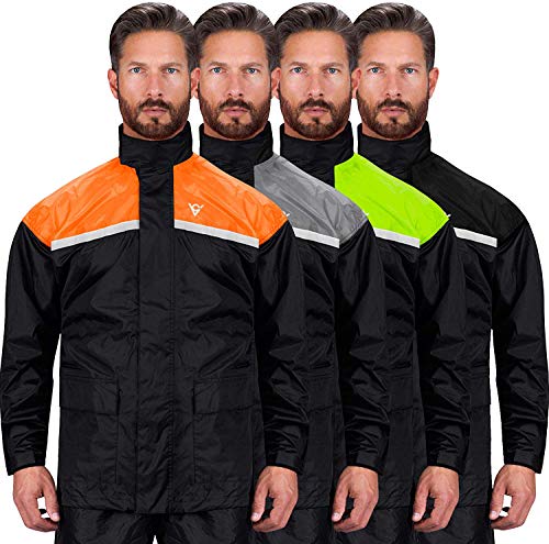 Traje de lluvia para motocicleta, dos piezas