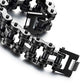 Pulsera de cadena de motocicleta resistente para hombre, de acero inoxidable