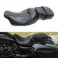 Juego de asiento de pasajero para Harley Touring Road King Street Glide Road Glide Electra Glide 2009-2021 asiento de conductor de cuero Pillion asiento de pasajero 09-21