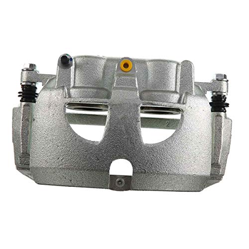 Conjunto de pinza de freno de disco con soporte compatible con Dodge Ram 2500 3500 2009-2018 delantero lateral 2-PC Set