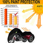 Impermeable para Harley-Davidson y Honda Trike Trike Cover Custom, 210T Tela de tafetán de poliéster Ligero Trike Cover para nieve Lluvia Polvo Protección contra granizo