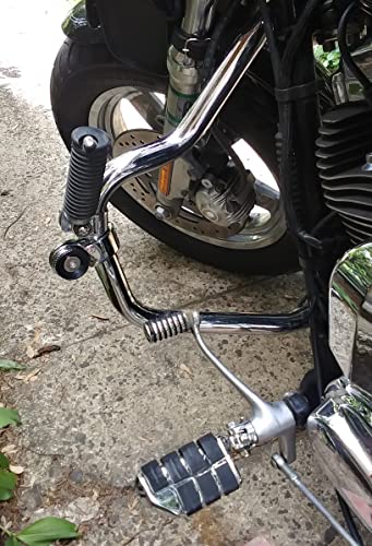 Mustache Engine Guard Highway Crash Bar compatible con Harley Sportster Iron 883 883N XL1200 XL883 2004-2023