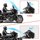 Amazicha 7" Smoke Wave Windshield Windscreen Compatible for 2014-2023 Harley Davidson Touring Street Glide/Electra Glide/Ultra Limited/Tri Glide FLHT FLHX FLHXS FLHTK (Tint)
