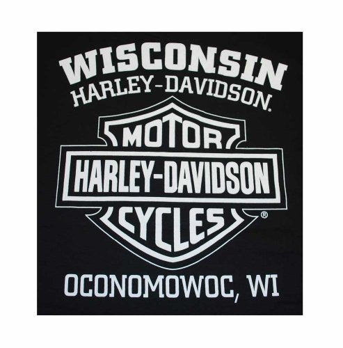 Harley-Davidson Men's Knucklehead Engine Authentic T-Shirt Black (XL)