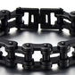 Pulsera de cadena de motocicleta resistente para hombre, de acero inoxidable