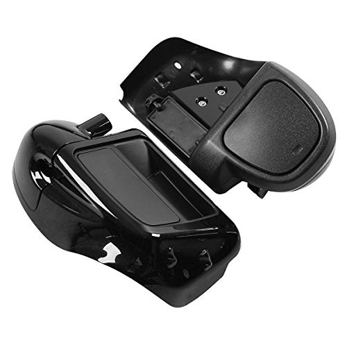 Carenadura inferior ventilada para las piernas tipo guantera, modelos FLT, FLHT, FLHTCU, FLHRC, Road King, Street Glide, Electra Glide, Ultra-Classic, Road Glide