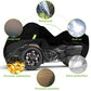 Impermeable para Harley-Davidson y Honda Trike Trike Cover Custom, 210T Tela de tafetán de poliéster Ligero Trike Cover para nieve Lluvia Polvo Protección contra granizo