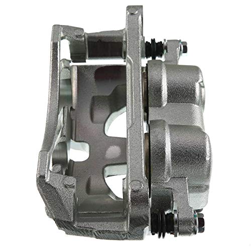 Conjunto de pinza de freno de disco con soporte compatible con Dodge Ram 2500 3500 2009-2018 delantero lateral 2-PC Set