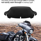 Amazicha 7" Smoke Wave Windshield Windscreen Compatible for 2014-2023 Harley Davidson Touring Street Glide/Electra Glide/Ultra Limited/Tri Glide FLHT FLHX FLHXS FLHTK (Tint)