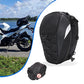Bolsa de asiento para motocicleta, doble uso, impermeable, bolsa de almacenamiento, bolsa para guardar el casco