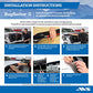 Auto Ventshade [AVS] Protector de capó Bugflector | 2010 - 2023 Toyota 4Runner, perfil alto, humo