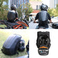 Bolsa de asiento para motocicleta, doble uso, impermeable, bolsa de almacenamiento, bolsa para guardar el casco