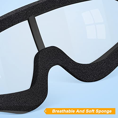 2 pares de gafas de moto compatible con cascocasco