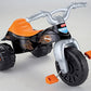 Triciclo Fisher-Price Harley-Davidson con empuñaduras de manillar y área de almacenamiento, neumáticos multiterreno, triciclo resistente