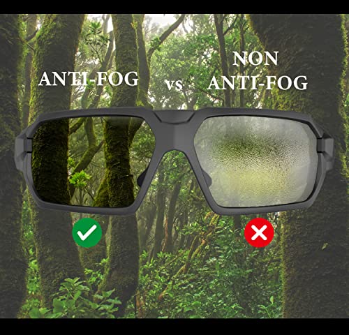 Gafas de sol acolchadas para motocicleta, antiempañamiento, a prueba de polvo y viento