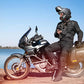 Casco modular y abatible de motocicleta, de cara completa con certificación DOT y visera doble