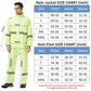 Traje Impermeable para hombres y mujeres, transpirables, con tiras reflectivas