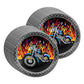 Juego de suministros para fiesta de cumpleaños de motociclista para motocicleta, platos, servilletas, vasos, vajilla para 16