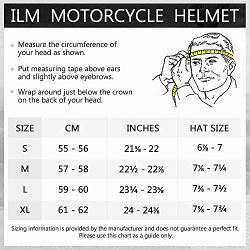 ILM Bluetooth Motorcycle Helmet Modular Flip up Full Face Dual Visor Mp3 Intercom FM Radio DOT Approved Model 902BT(Matte Black, Large)