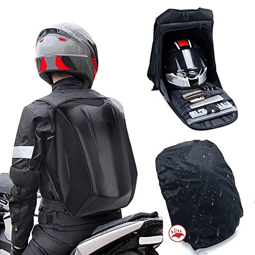Bolsa de asiento para motocicleta, doble uso, impermeable, bolsa de almacenamiento, bolsa para guardar el casco