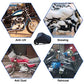 Funda impermeable para motocicleta de 116 pulgadas para Harley Davidson Street Glide Touring Road King Electra Glide Classic