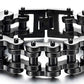 Pulsera de cadena de motocicleta resistente para hombre, de acero inoxidable