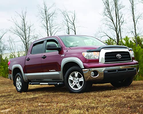Auto Ventshade [AVS] Protector de capó Bugflector | 2010 - 2023 Toyota 4Runner, perfil alto, humo