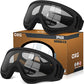 2 pares de gafas de moto compatible con cascocasco