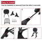 Respaldo bajo Sissy Bar y portaequipajes con hardware de acoplamiento compatible con Sportster XL 883 1200 2004-2022