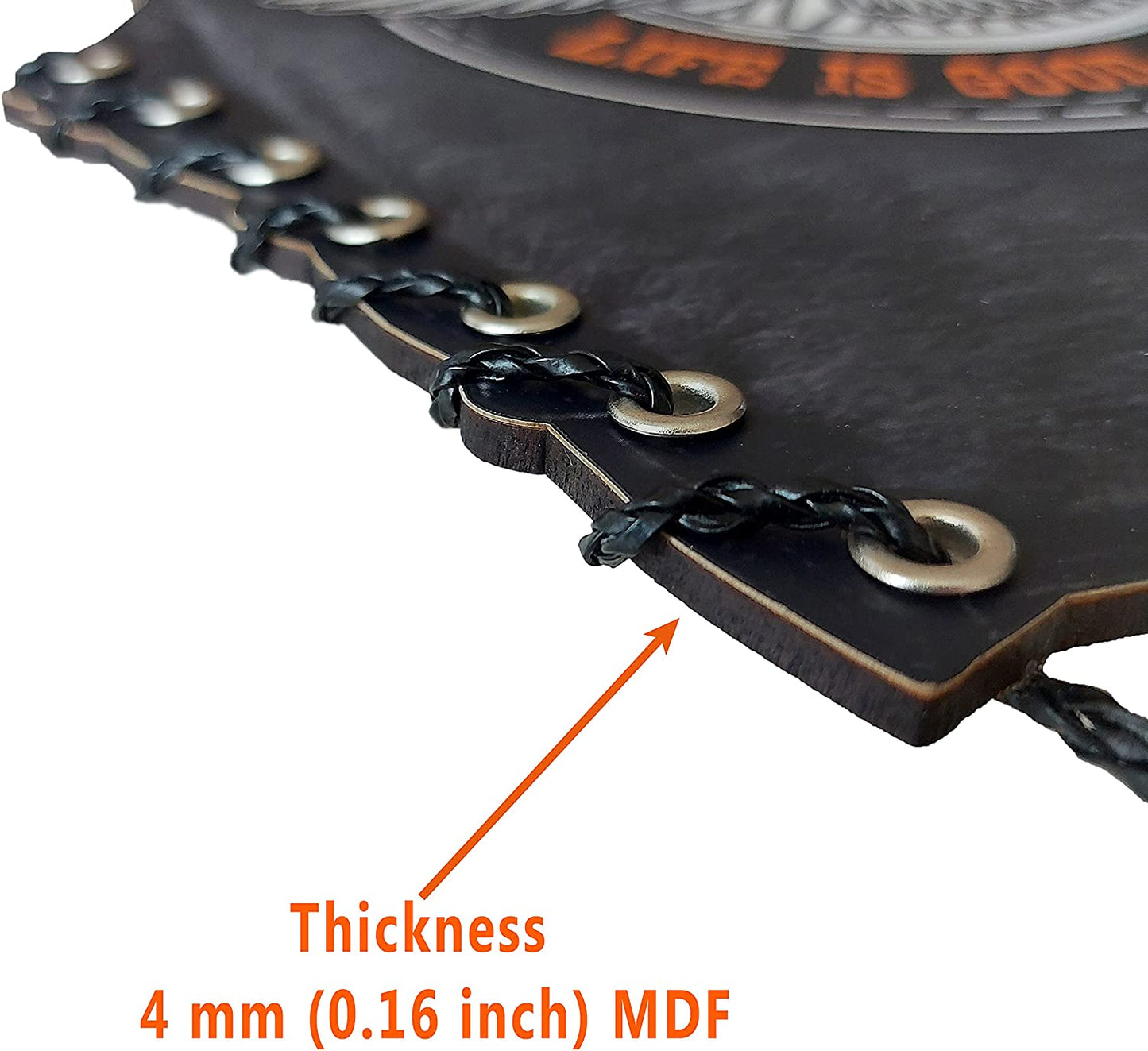 PNYESDNQT Motorcycle Wall Clock, Motorcycle Pendulum Swinging Wall Clock, Motorcycle Wall Art, Gifts for Fans Motorcycle Owners, Harley Davidson Gifts for Men and Women