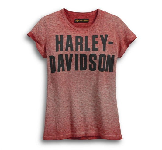 Harley-Davidson Women's Jersey Applique T-Shirt, Size Large - 99051-18VW