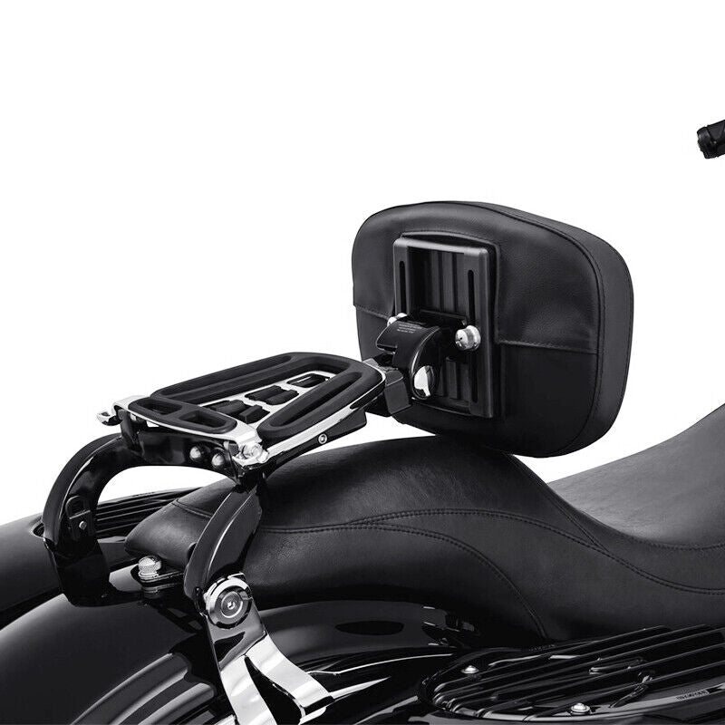 Kit de respaldo ajustable para conductor y pasajero apto para Harley Road Glide King 2014-Up