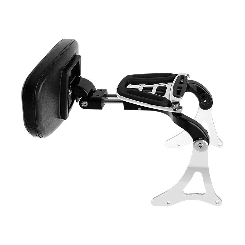 Kit de respaldo ajustable para conductor y pasajero apto para Harley Road Glide King 2014-Up