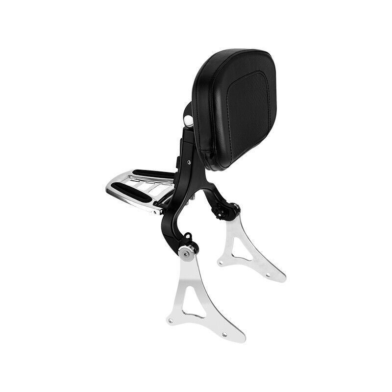 Kit de respaldo ajustable para conductor y pasajero apto para Harley Road Glide King 2014-Up