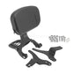 Montaje ajustable del respaldo del pasajero del conductor apto para Harley Touring 1997-2008